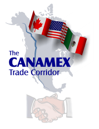 image of CANAMEX Trade Corridor logo