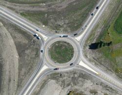 Highways 8 and 22 Roundabout